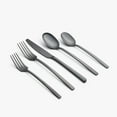 thumbnail image 3 of Cambridge Silversmiths Beacon Flatware Silverware Set, Black Satin, Service for 4, Includes Forks/Spoons/Knives, 20 Piece, 3 of 3