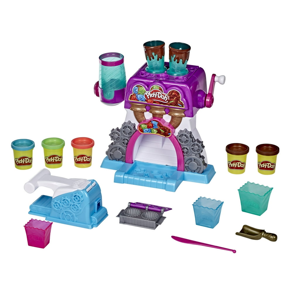 PlayDoh Kitchen Creations Candy Delight Playset, Includes 5 Cans, for Ages 3+