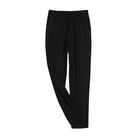 HBGVBA Pajamas Pants for Men,Mens Soft Sleep Pants,Men's Fashion Loose Sleep Pants Casual Home Wear Breathable Solid Color Pants