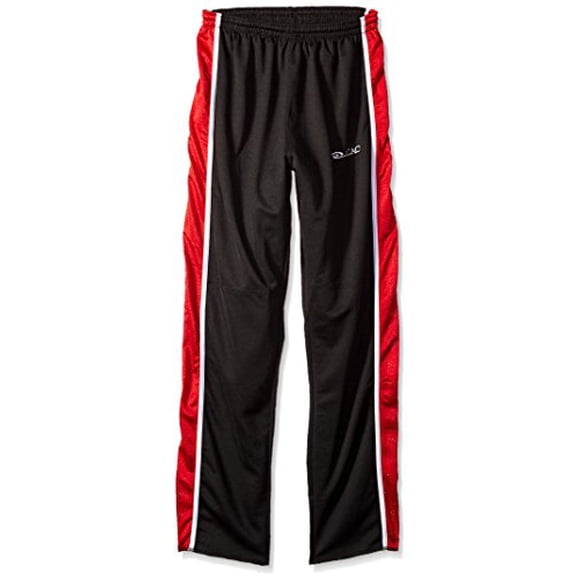 Acacia Broomball Bullet Broom Pants, Black/Red/White, XX-Large