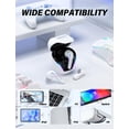thumbnail image 5 of ONIKUMA GAMING T27 2.4G Wireless Gaming Earbuds with ENC Mic, Low Latency PS5 Headset for PC, VR, Switch, Steam Deck, 5 of 7