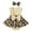 1-Beige1418, variant on Girls Lace Ruffle Bodysuit Dress Flower Print Bow Romper Dress, Sizes 9-12 Months