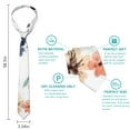 thumbnail image 6 of Vintage Botanical Tie & Skinny Tie Collection: Cost-effective Option for Special Events, Stylish and Comfortable, 6 of 6