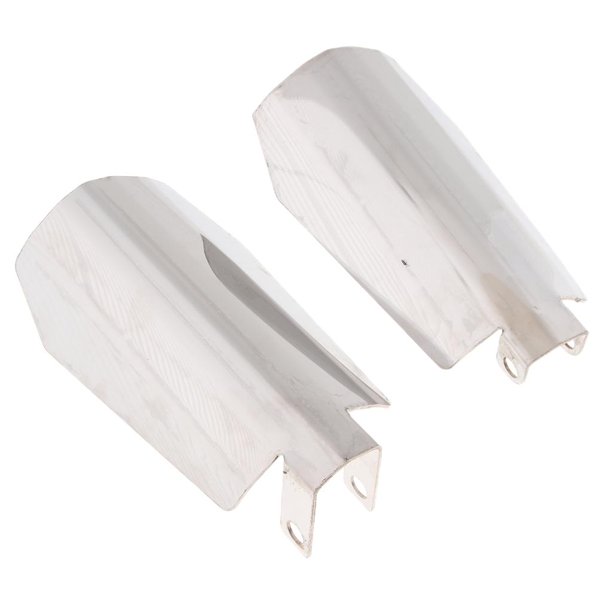 Deflector guard of hand para Baggers - Plata s DYNWAVEMX Protectores de mano para motocicletas