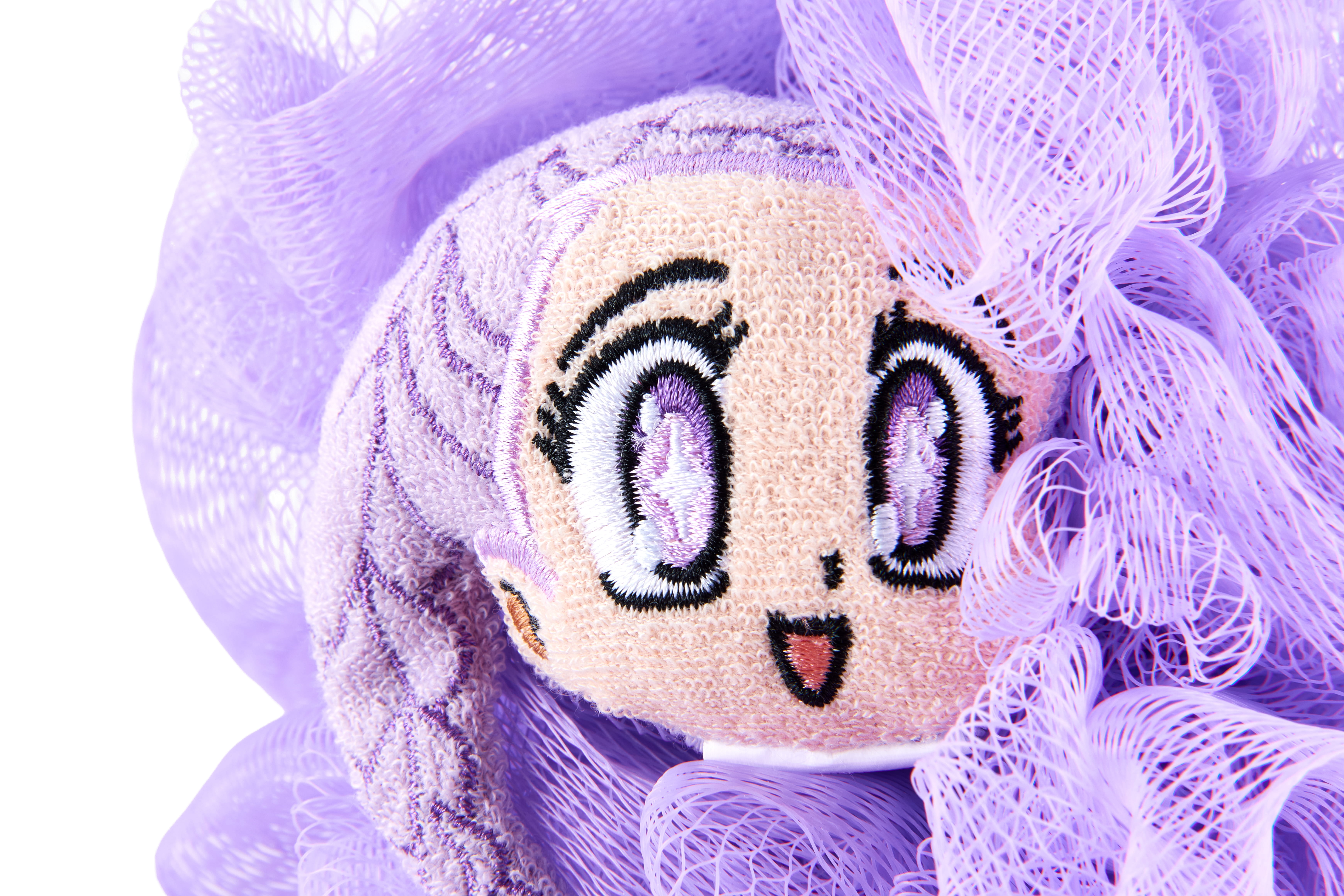 K-Pop Demon Hunters Rumi 3D Loofah, Purple, Netflix