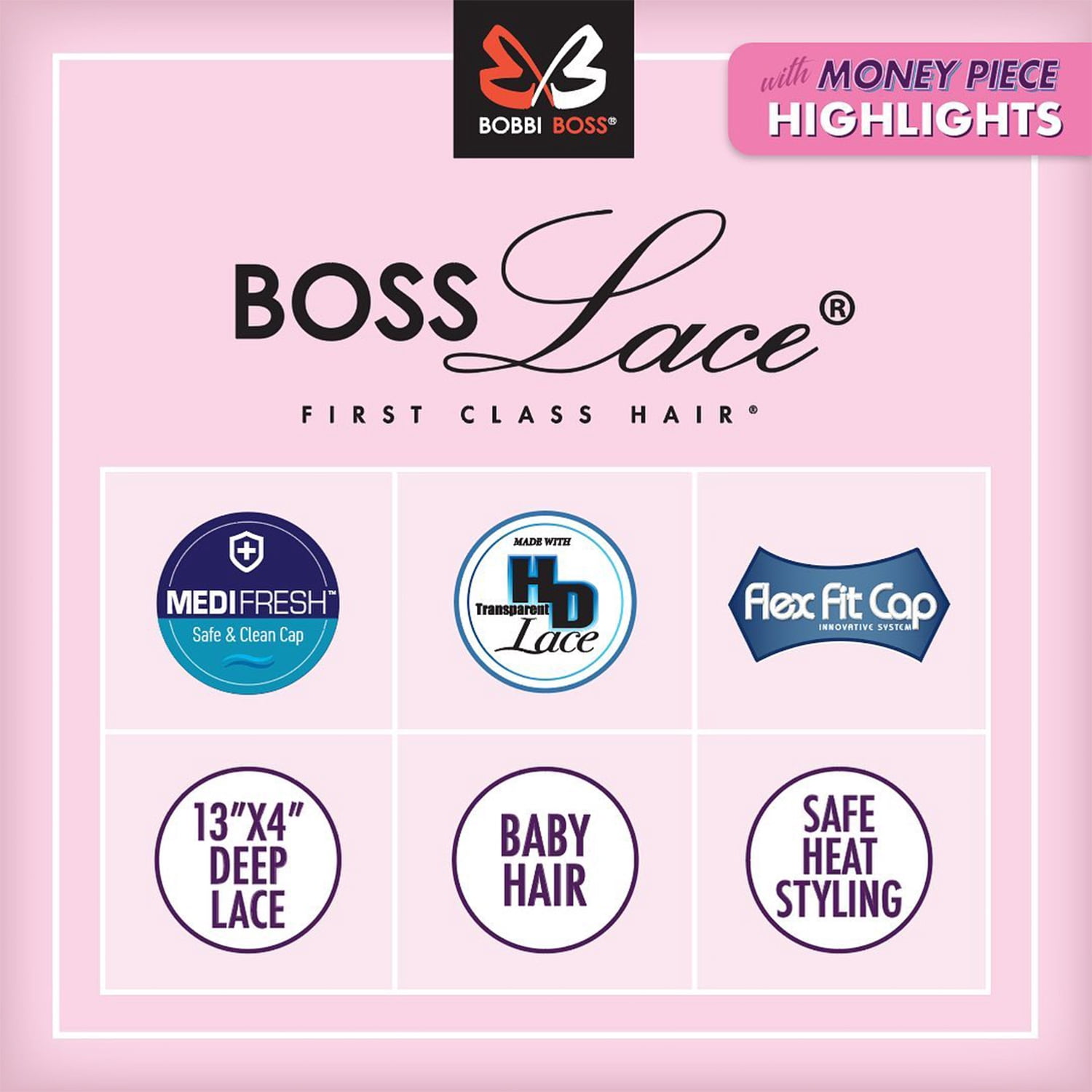 Bobbi Boss HD Lace Front Wig MediFresh Glueless 13X7 Lace Free Parting MLF602 Natalia (4)