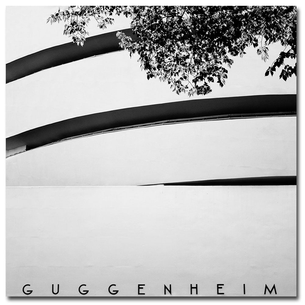 Trademark Art "Guggenheim" Canvas Art by Nina Papoirek