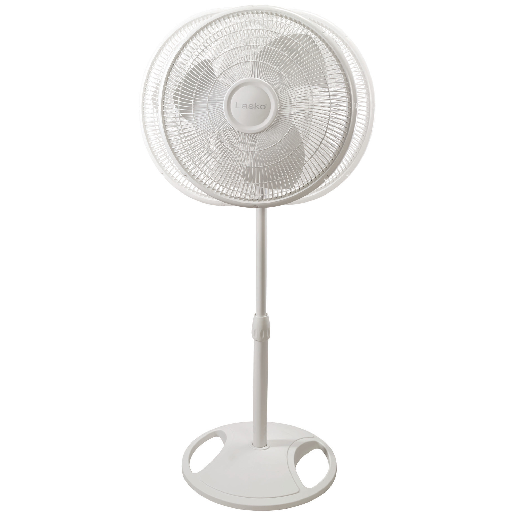 Lasko 16" Oscillating 3-Speed Pedestal Fan with Adjustable Height, 47" H, White, S16200, New - image 3 of 7