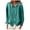 Green, variant on Homenesgenics Womens Tops Long Sleeve Fall Clothes New Trendy Women Cotton Linen Casual Button ups Long Sleeves T-Shirt Blouse Tops Blue L