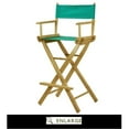 thumbnail image 1 of Casual Home 30" Director's Chair Natural Frame-with Teal Canvas, Bar Height, 1 of 2