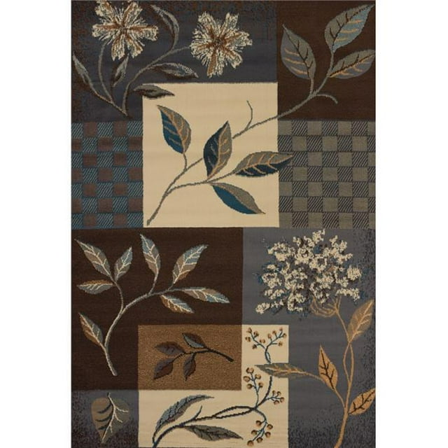 7 ft. 10 in. x 10 ft. 6 in. Manhattan Jasmine Oversize Rug, Light Blue
