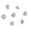 thumbnail image 2 of Nuevo 7 Piezas Juegos de Dados de Múltiples Lados D4-D20 Zulema  Dado, 2 of 7