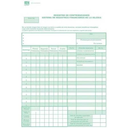 Record Of Cotributios (CF11) (Pk/100)