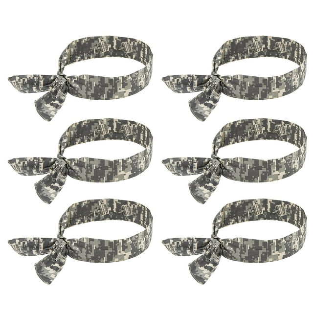 Bandana refrescante Chill Its 6700 de Ergodyne, paquete de 6