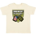 thumbnail image 3 of Inktastic Proud Military Goddaughter Girls Toddler T-Shirt, 3 of 5