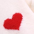 thumbnail image 3 of Posijego Boys Girls Turtleneck Sweater Valentine's Day Heart Graphic Long Sleeve Knit Sweaters Pullover Spring Tops, 3 of 7