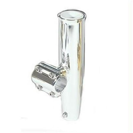 Lee s Tackle Inc. Lee s Clamp-On Rod Holder - Silver Aluminum - Horizontal Mount - Fits 1.050 O.D. Pipe