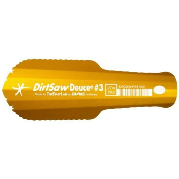 TheTentLab 381527 Dirtsaw Deuce No.2 Trowel, Gold