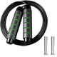 thumbnail image 1 of SpeedJumpCuerdaSkipping-BlazingSalto RápidoCuerdas-ResistenciaEntrenamiento para Boxeo,MMA,Equipo de EntrenamientoArtes Marciales o SimplementeMantenerse en FormaAjustableparaHombres,Mujeres y Niños, 1 of 5