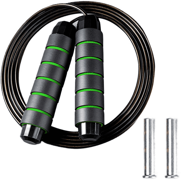 SpeedJumpCuerdaSkipping-BlazingSalto RápidoCuerdas-ResistenciaEntrenamiento para Boxeo,MMA,Equipo de EntrenamientoArtes Marciales o SimplementeMantenerse en FormaAjustableparaHombres,Mujeres y Niños