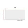 thumbnail image 4 of TABLETREANDS Pickguard Material Caja Plana Café Para Guitarra Con Protector Fácil De Usar, 4 of 5