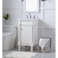 thumbnail image 3 of 18 in. Single Bathroom Vanity set in antique white, 3 of 5