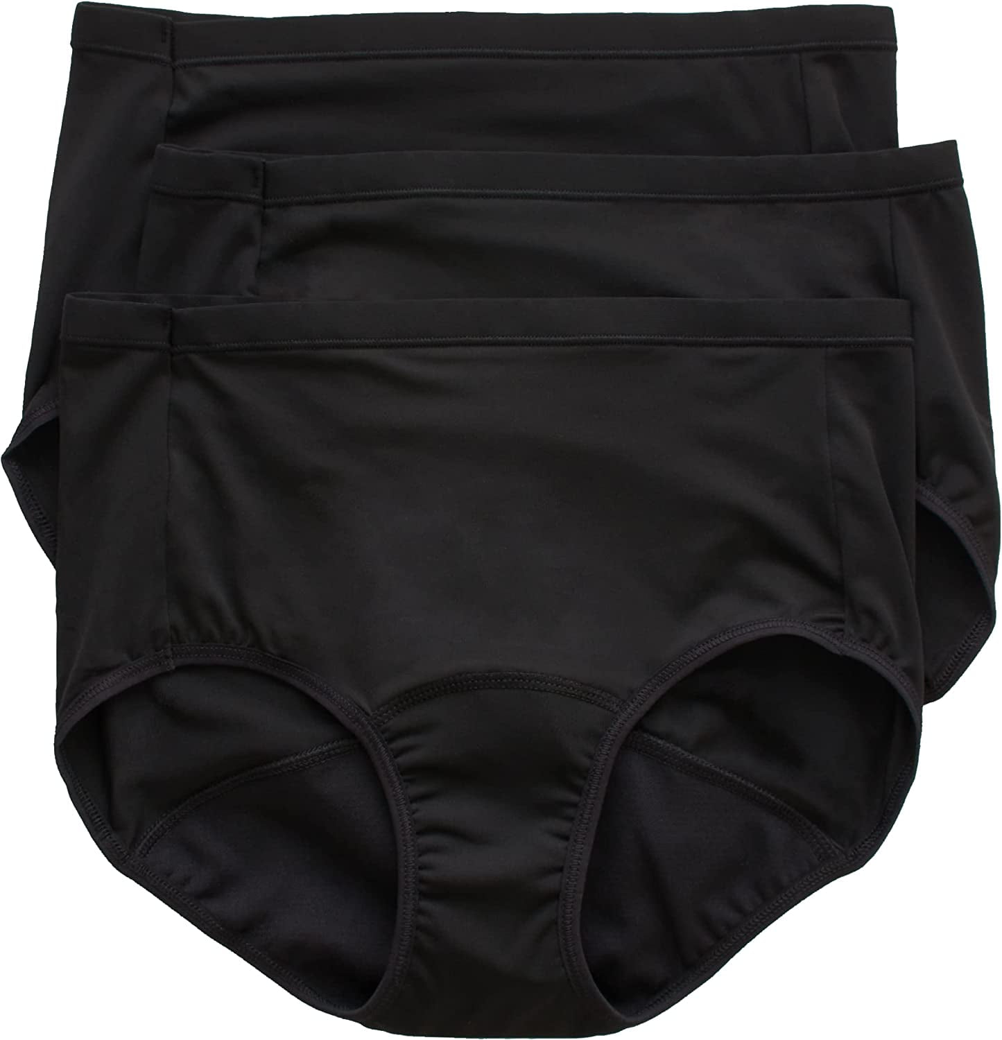 "Hanes Women's Comfort, Period. Brief Panties, Postpartum and Menstrual