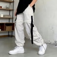 thumbnail image 2 of QTSHPN Cargo Pants for Women Detachable Long Convertible Jogger Pants with Pockets Lightweight Casual Streetwear Trousers Summer Fashion Women's Pants White XXXL, 2 of 6