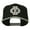 Black Silver, variant on Greek Alphabet PHI Embroidered Cap - Black Silver OSFM