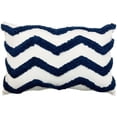 thumbnail image 1 of hometrends Coussin Décoratif Vagues Marine, 1 of 1