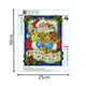 thumbnail image 4 of 5D Diy escena navideña diamante Papá Noel pintura resina cristal bordado imagen hogar decorativo punto de cruz Inevent JR0613-02, 4 of 6