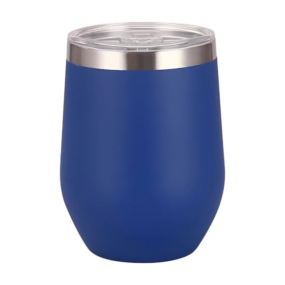 ACDANC 9 oz Insulated Wine Tumbler with Lid and Straw,Stainless Steel Stemless Wine Tumbler Glasses Double Wall Vacuum Wine Cups Tumbler for Coffee,Champagne,Office Tumbler