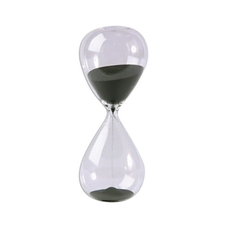 Gw Schleidt Decorative 60 Min Hourglass Modern Sand Timer Black