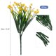thumbnail image 2 of 6 Uds Flores Artificiales Narcisos Amarillo Unique Bargains Imitación Plástico Anti-ultravioleta para Interior/Exterior Hogar Boda Sala Habitación Cocina Decoración, 2 of 6