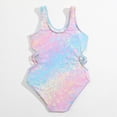 thumbnail image 4 of mgoYE Swimsuit for Girls 7-8 Toddler Swimsuit Girl Bathing Suit Girls Summer Ruffle One Piece Swim Suit Cutouts Bikini for Girls 3-7T(Pink,6-7 Years), 4 of 7