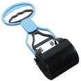 thumbnail image 2 of Pet Poop Scoop Portable Long Handle Poop Shovel Dogs Waste Pickup Easy to Use Pooper Scooper Outdoor Cleaning Tool (Black Blue), 2 of 8
