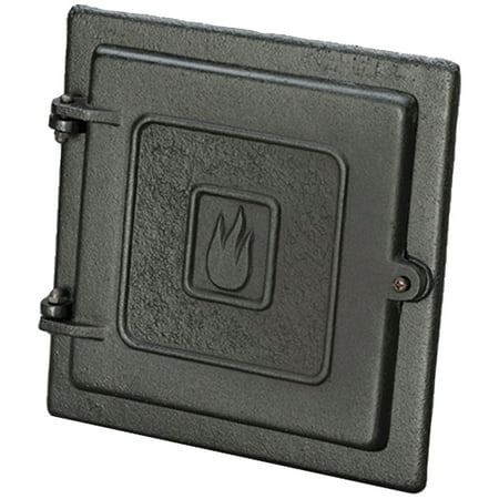 Liberty Foundry 8 in. Black Clean Out Door