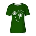 thumbnail image 4 of Kaemgyyd Chemise Grande Taille pour Femmes, T-Shirt Graphique Imprimé Mignon, Col Rond, Manches Courtes, Doux et Léger, 4 of 4