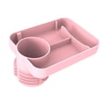 thumbnail image 4 of Bandeja de Asiento de Seguridad para Niños para Automóvil con Soporte para Refrigerios Y Bebidas , Rosa, 4 of 8