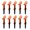 Orange, variant on Advanced Golf Markers with Tilting and Solid Construction Professional Golf Tees