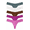 Lace Thong 2, variant on Baby Phat Women's Panties Seamless Brief 5 Pack