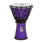 Toca TFCDJ-7MI 7 in. Freestyle Colorsound Djembe, Metallic Indigo