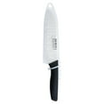 thumbnail image 3 of Mainstays 5" Stainless Steel Santoku Kitchen Knife Black, 3 of 8