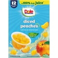 thumbnail image 3 of Dole Fruit Bowls Diced Peaches in 100% Fruit Juice, 4 oz Cups (12 Pack), 3 of 13