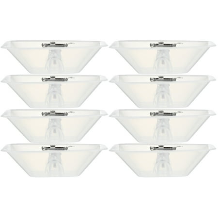 

Raindrops 8 Pcs Plastic Range Hood Oil Box Waste Oil Collecting Box Range Hood Parts