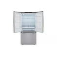 thumbnail image 4 of LG LRFCS2503S 26 cu.ft 3 Door French Door, 33" Standard Depth, Non-Dispense, PrintProof Stainless Steel, 4 of 6