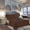 Brown, variant on Elegant Comfort Deep Pocket Wrinkle-Free 1500 Series 1-Piece Flat Sheet, Full Size, Sage