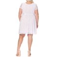 thumbnail image 3 of Women's Floral Lace Dress Short Sleeve Party Dress, 3 of 5