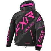 FXR Charcoal Camo Black Electric Pink Child CX Jacket Warm Thermal Insulation - 2 210410-0694-02