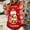 Red, variant on Ugly Ladies Sweaters Holiday Red Christmas Pullover Graphic Crew Neck Knit Sweater for Women XL
